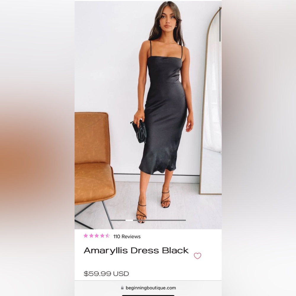 BRAND NEW silk dress